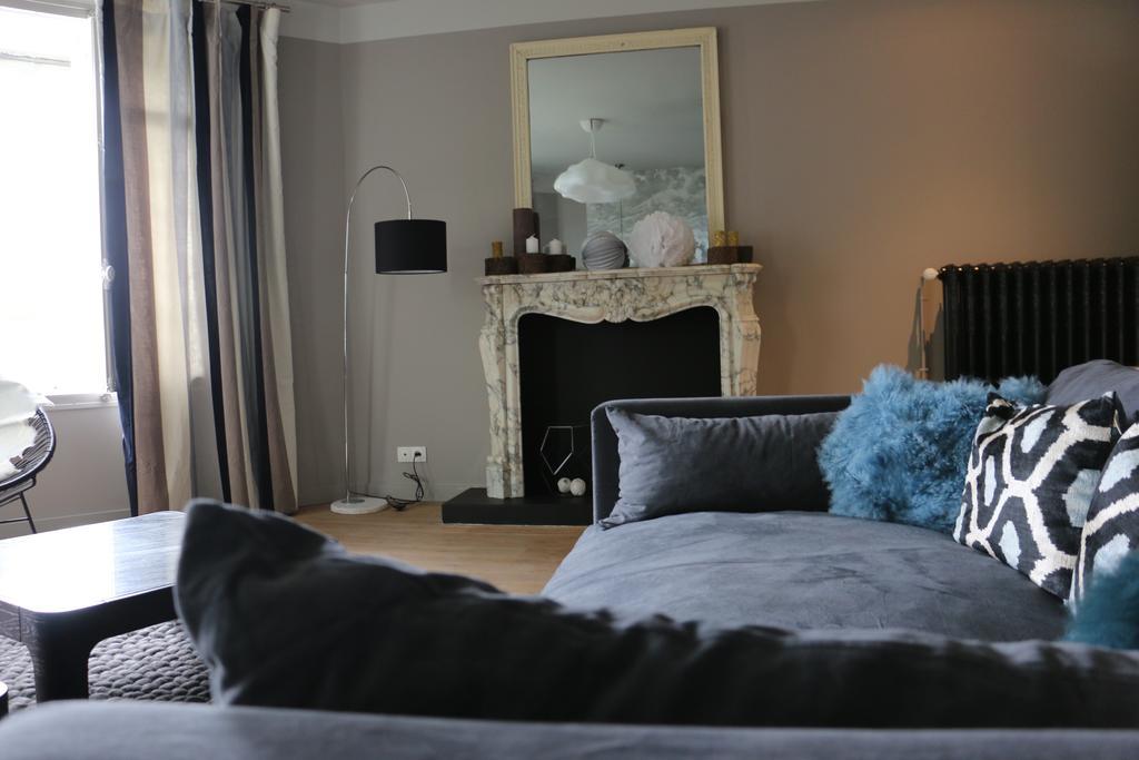Maison Valmer - L'Armateur, Elegant Penthouse Classe 4 Etoiles Le Havre Szoba fotó